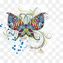 漂亮的才彩色蝴蝶-空若网 漂亮的才彩色蝴蝶-空若网