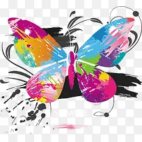 彩色蝴蝶-空若网 彩色蝴蝶-空若网