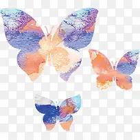 彩色唯美彩绘蝴蝶-空若网 彩色唯美彩绘蝴蝶-空若网