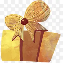 彩色水彩礼物蝴蝶结-空若网 彩色水彩礼物蝴蝶结-空若网