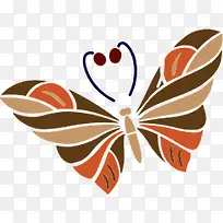 彩色手绘艺术蝴蝶-空若网 彩色手绘艺术蝴蝶-空若网