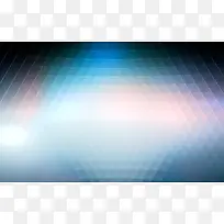 蓝色橙色光效不规则形状-空若网 蓝色橙色光效不规则形状-空若网