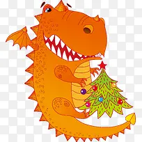 可爱卡通龙矢量素材-空若网 可爱卡通龙矢量素材-空若网