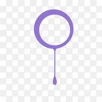 紫色创意图形-空若网 紫色创意图形-空若网