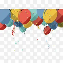 时尚可爱几何图形气球-空若网 时尚可爱几何图形气球-空若网