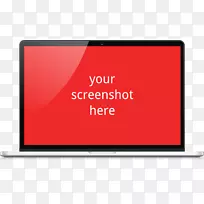 笔记本电脑模型显示器显示设备-广告牌-空若网 笔记本电脑模型显示器显示设备-广告牌-空若网