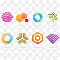 创意彩色图形-空若网 创意彩色图形-空若网