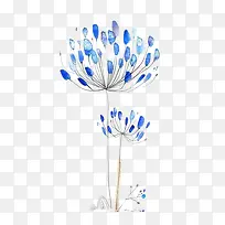 蓝色小草-空若网 蓝色小草-空若网