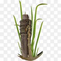 木桩小草-空若网 木桩小草-空若网