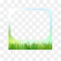 绿草边框-空若网 绿草边框-空若网