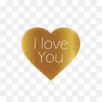 矢量金色的心-空若网 矢量金色的心-空若网