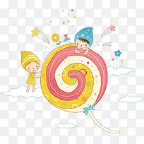 手绘人物插画素材-空若网 手绘人物插画素材-空若网