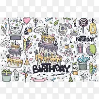 漫画生日蛋糕-空若网 漫画生日蛋糕-空若网