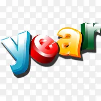 字母year设计-空若网 字母year设计-空若网