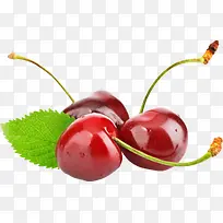 新鲜红色樱桃水果-空若网 新鲜红色樱桃水果-空若网