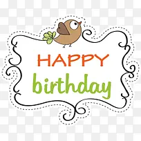 生日快乐 happy birthday-空若网 生日快乐 happy birthday-空若网