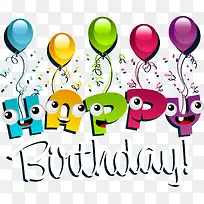 卡通生日快乐 happy birthday-空若网 卡通生日快乐 happy birthday-空若网