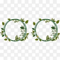 ��ҶԲ�α߿�-������