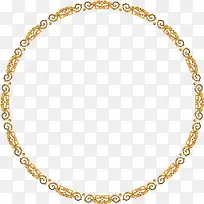 黄色圆形边框-空若网 黄色圆形边框-空若网