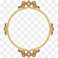 简约圆形边框-空若网 简约圆形边框-空若网