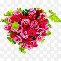 玫瑰爱心花束-空若网 玫瑰爱心花束-空若网