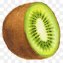 卡通手绘水果装饰海报设计猕猴桃-空若网 卡通手绘水果装饰海报设计猕猴桃-空若网