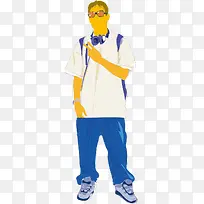 手绘人物-空若网 手绘人物-空若网