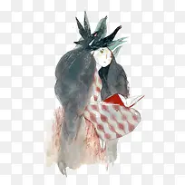 水彩女孩-空若网 水彩女孩-空若网