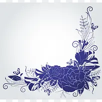 À¶É«»¨ÎƱ³¾°-¿ÕÈôÍø À¶É«»¨ÎƱ³¾°-¿ÕÈôÍø