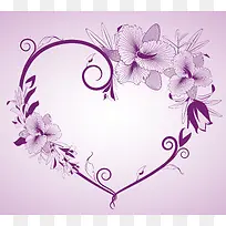 粉色花纹背景-空若网 粉色花纹背景-空若网