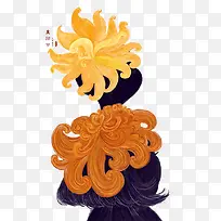 重阳节插画-空若网 重阳节插画-空若网