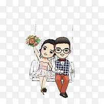我们结婚吧插画-空若网 我们结婚吧插画-空若网