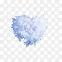 白色羽毛爱心-空若网 白色羽毛爱心-空若网