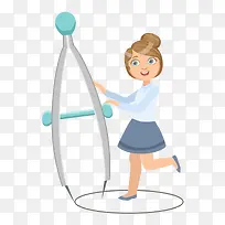 圆规素材-空若网 圆规素材-空若网