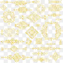 金色花边标签设计素材-空若网 金色花边标签设计素材-空若网