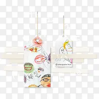 可爱卡通小标签-空若网 可爱卡通小标签-空若网