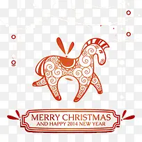 圣诞卡通标签设计-空若网 圣诞卡通标签设计-空若网