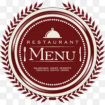 餐厅标签矢量素材-空若网 餐厅标签矢量素材-空若网