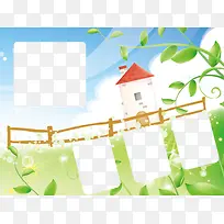 照片边框背景元素-空若网 照片边框背景元素-空若网