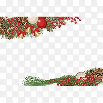圣诞节边框元素-空若网 圣诞节边框元素-空若网