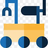 月球车图标-空若网 月球车图标-空若网