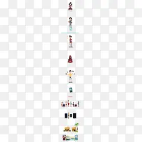 扁平化创意卡通人物-空若网 扁平化创意卡通人物-空若网