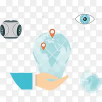 创意扁平化卡通素材-空若网 创意扁平化卡通素材-空若网