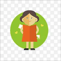 扁平化人物设计-空若网 扁平化人物设计-空若网