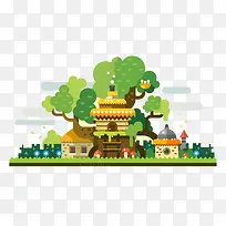 扁平化建筑-空若网 扁平化建筑-空若网