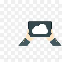 扁平化云设计-空若网 扁平化云设计-空若网