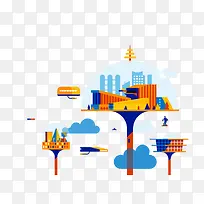 扁平化城市物流-空若网 扁平化城市物流-空若网