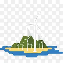 扁平山背景设计-空若网 扁平山背景设计-空若网