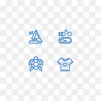 扁平化网页设计图标-空若网 扁平化网页设计图标-空若网
