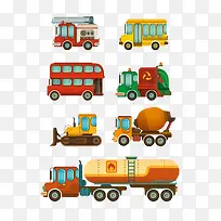 扁平化各类汽车-空若网 扁平化各类汽车-空若网